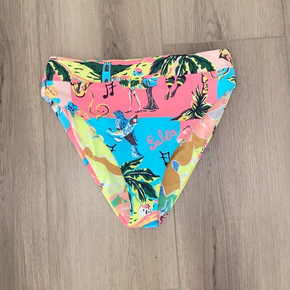 Maaji Habana Suzy Q High Rise Bikini Bottoms Size M/L - Picture 1 of 2
